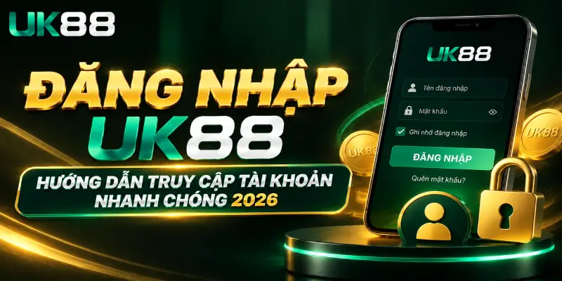 Đăng Nhập UK88 – Hướng Dẫn Truy Cập Tài Khoản Nhanh Chóng 2026