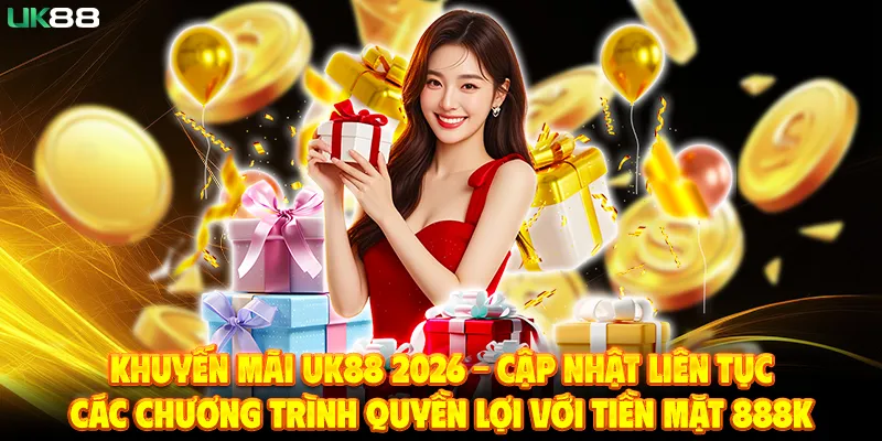 Khuyến Mãi UK88 2026 – Cập Nhật Liên Tục Các Chương Trình Quyền Lợi Với Tiền Mặt 888K